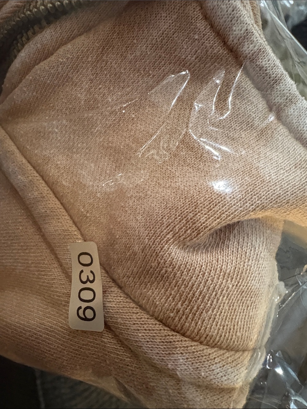 August Bleu Peach Mineral Wash Quarter Zip High Low Sweatshirt Boho - Picture 15 of 15